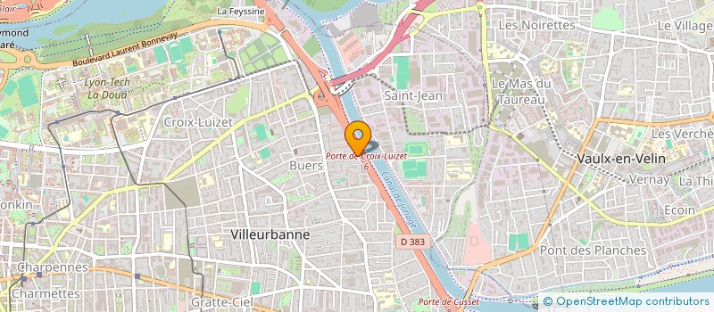 localisation de l'entreprise MONSIEUR PIRINNO PHOUN  VILLEURBANNE