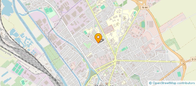 localisation de l'entreprise MONSIEUR PIRO TOLE  CHALONS-EN-CHAMPAGNE