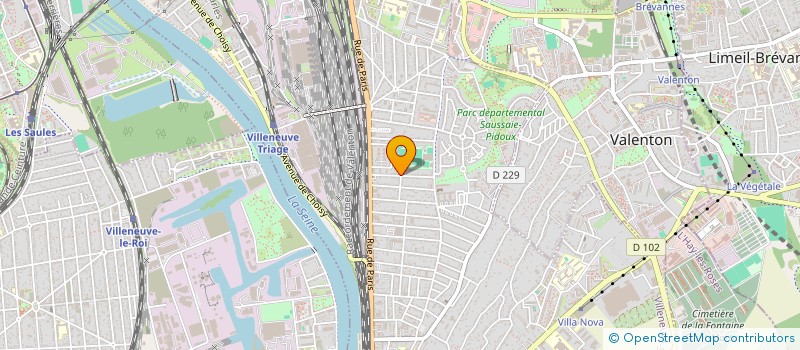 localisation de l'entreprise MONSIEUR PIRUNTHAPAN RASARASESWARAN  VILLENEUVE-SAINT-GEORGES