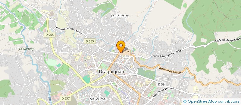 localisation de l'entreprise MONSIEUR PITER BARRY  DRAGUIGNAN