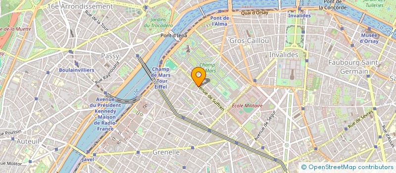 localisation de l'entreprise MONSIEUR PITHER JARDAN MEIRELES BRITO  PARIS