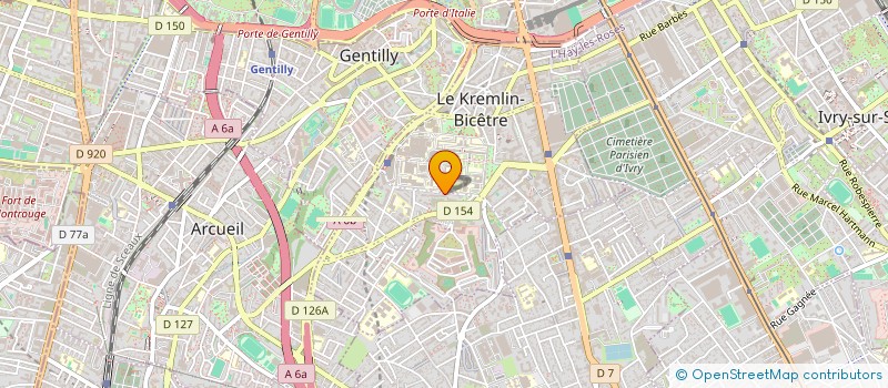 localisation de l'entreprise MONSIEUR PITSHOU DIAMUINI MAWANGU  LE KREMLIN-BICETRE