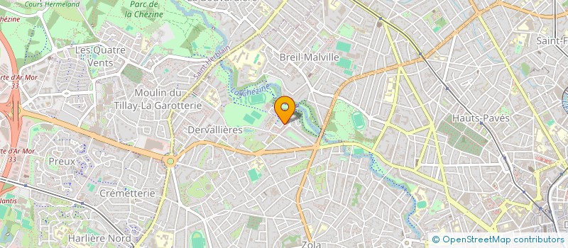 localisation de l'entreprise MONSIEUR PITSHOU MATONDO-NZILA  NANTES