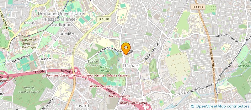 localisation de l'entreprise MONSIEUR PIUS NKOUMOU BENGONO  BORDEAUX