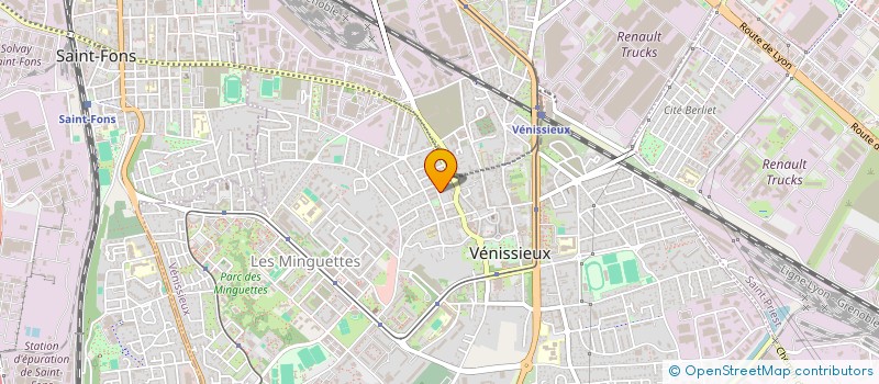 localisation de l'entreprise MONSIEUR PLACIDE UWIZEYE  VENISSIEUX