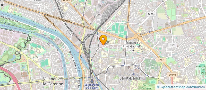 localisation de l'entreprise MONSIEUR PLAMEDI KIANA  SAINT-DENIS