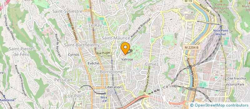localisation de l'entreprise MONSIEUR PLAMEDI NKOY à NICE