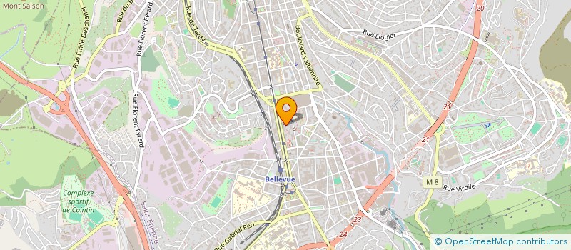 localisation de l'entreprise MONSIEUR PLAMEN DEKOV  SAINT-ETIENNE