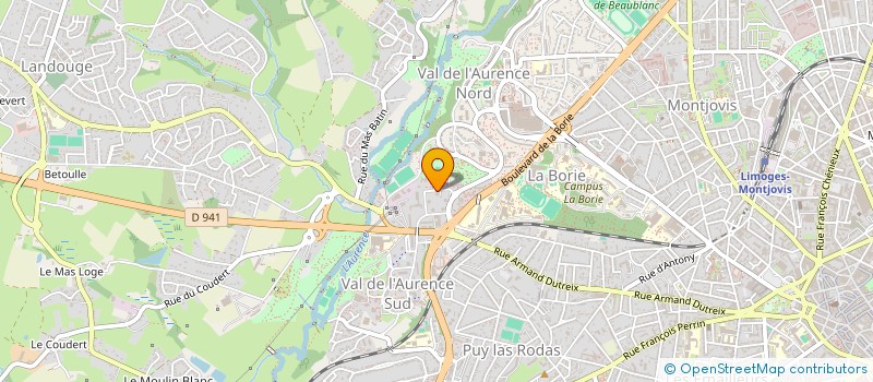 localisation de l'entreprise MONSIEUR PLAMEN PETROV à LIMOGES