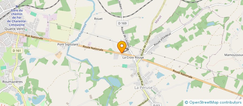 localisation de l'entreprise MONSIEUR PLAMEN SHENTOV à TERRES-DE-HAUTE-CHARENTE