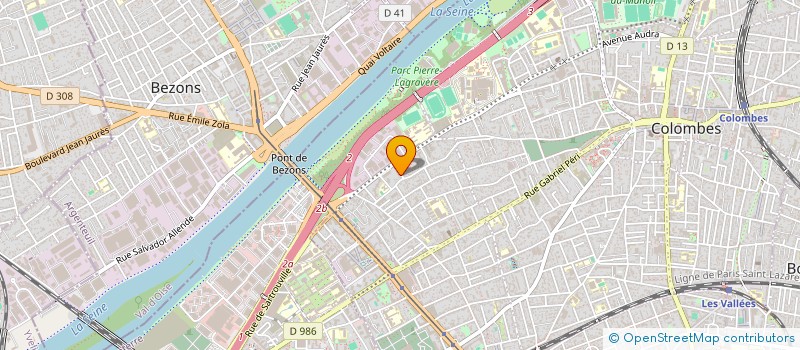 localisation de l'entreprise MONSIEUR PLOMBIER URGENCE à COLOMBES