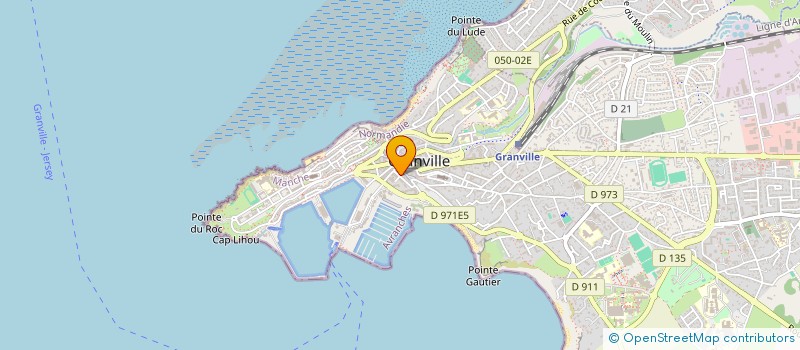 localisation de l'entreprise MONSIEUR PLUS  GRANVILLE