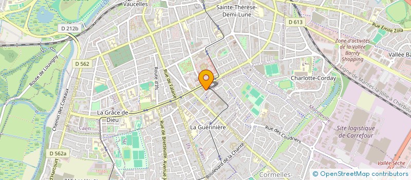 localisation de l'entreprise MONSIEUR PO-JEN WANG à CAEN