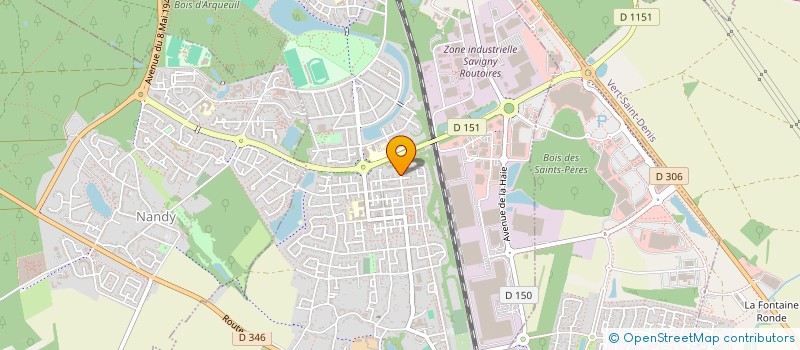 localisation de l'entreprise MONSIEUR POGE VANG  SAVIGNY-LE-TEMPLE