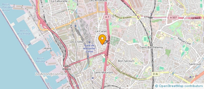 localisation de l'entreprise MONSIEUR POGHOSYAN HOVSEP à MARSEILLE