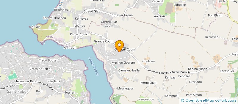 localisation de l'entreprise MONSIEUR POL AUTRET à LANNILIS