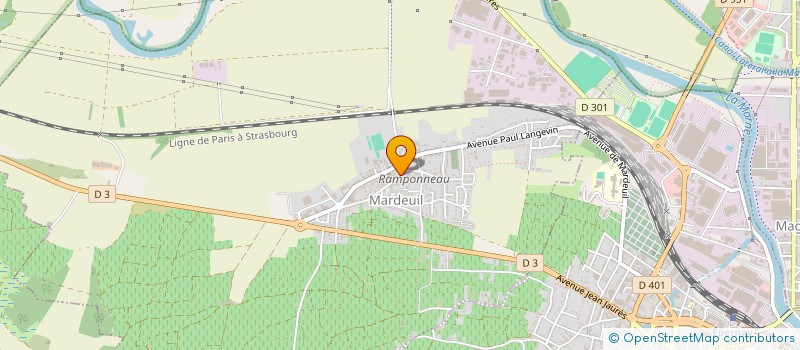 localisation de l'entreprise MONSIEUR POL BRIAUX  MARDEUIL