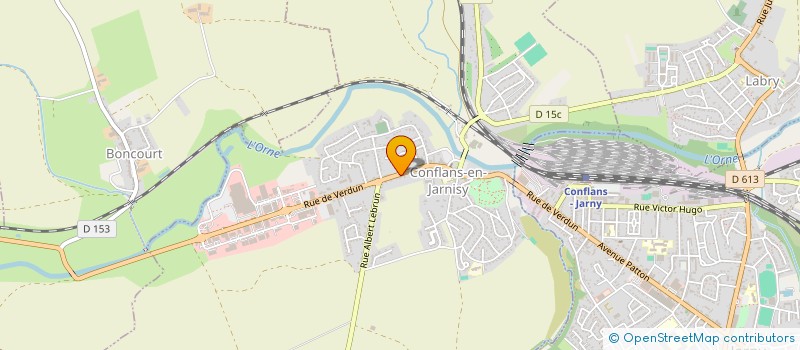 localisation de l'entreprise MONSIEUR POL BUGNOT à CONFLANS-EN-JARNISY
