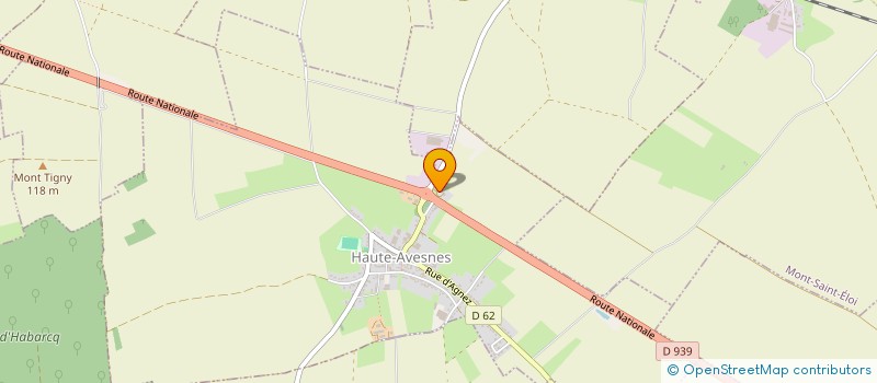 localisation de l'entreprise MONSIEUR POL CARLIER  HAUTE-AVESNES