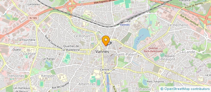 localisation de l'entreprise MONSIEUR POL CONIN à VANNES