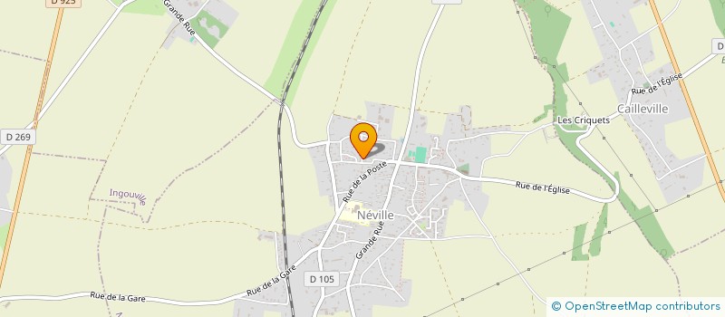 localisation de l'entreprise MONSIEUR POL CREUSE  NEVILLE