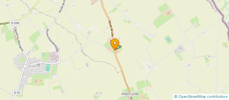 localisation de l'entreprise MONSIEUR POL DEBEER  HONDSCHOOTE