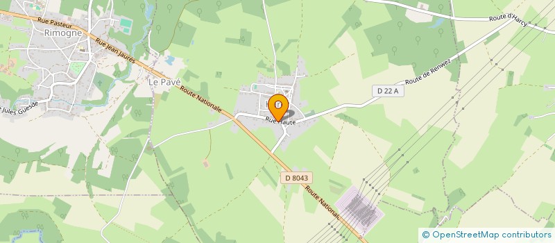 localisation de l'entreprise MONSIEUR POL DELHAYE  HARCY