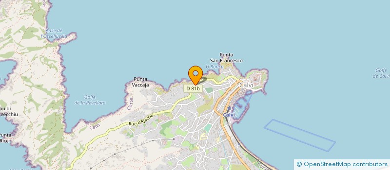 localisation de l'entreprise MONSIEUR POL DEMONGEOT à CALVI