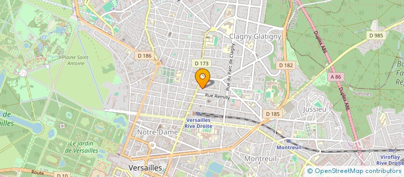 localisation de l'entreprise MONSIEUR POL-HENRI GUILLAUME à VERSAILLES