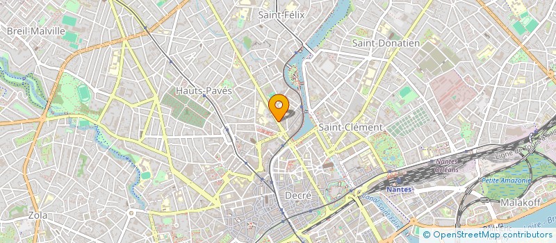localisation de l'entreprise MONSIEUR POL LE LAGADEC à NANTES