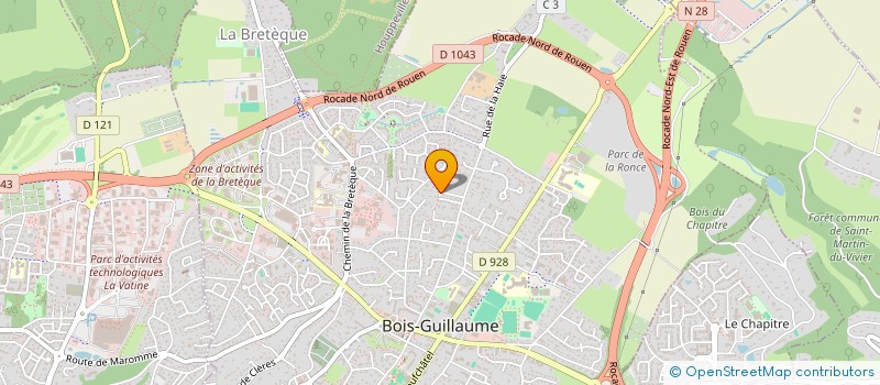 localisation de l'entreprise MONSIEUR POL LEMUR à BOIS-GUILLAUME