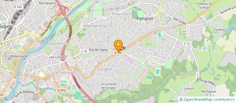 localisation de l'entreprise MONSIEUR POL LOPEZ à PANAZOL