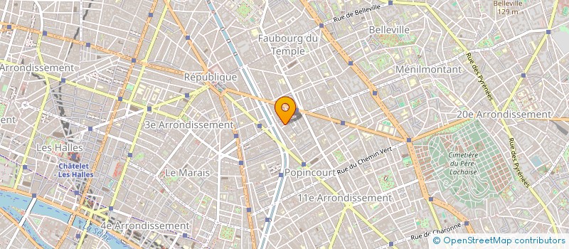 localisation de l'entreprise MONSIEUR POL MARTIN  PARIS