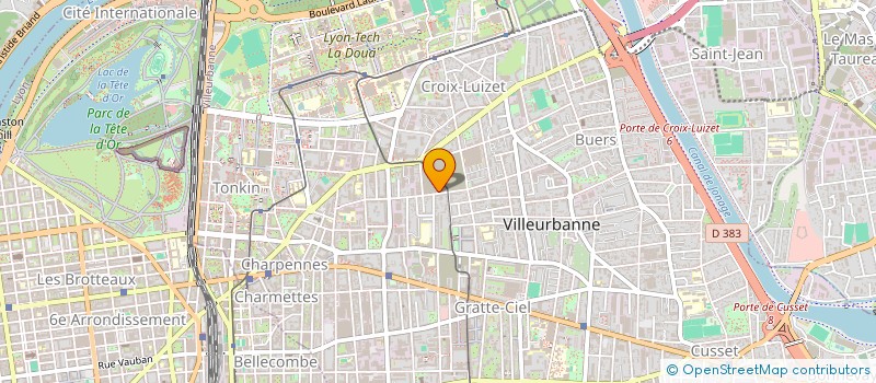 localisation de l'entreprise MONSIEUR POLAT CELIK  VILLEURBANNE