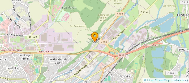 localisation de l'entreprise MONSIEUR POLNY PIERRE à DREUX