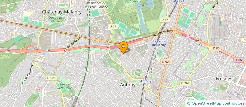 localisation de l'entreprise MONSIEUR POLSKIE PATRYK à ANTONY