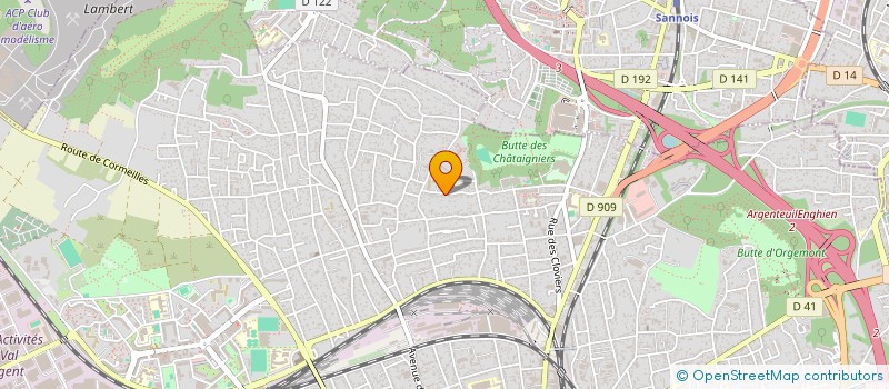 localisation de l'entreprise MONSIEUR PONNAMBALAM JEYAKUMAR  ARGENTEUIL