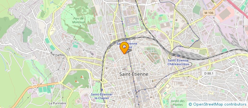 localisation de l'entreprise MONSIEUR PONNUTHURAI ARUNTHAVARAJAH à SAINT-ETIENNE