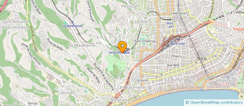 localisation de l'entreprise MONSIEUR POPA IVAN à NICE