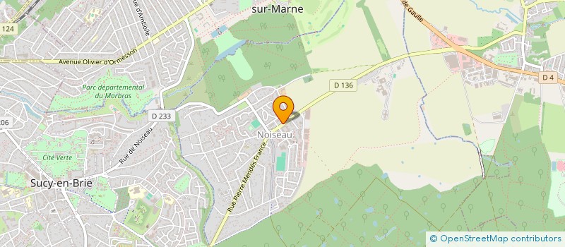 localisation de l'entreprise MONSIEUR POPINA MONGBANGA  NOISEAU