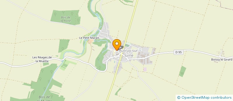 localisation de l'entreprise MONSIEUR PORFIRIO FERREIRA DE ALMEIDA à AUTRUY-SUR-JUINE