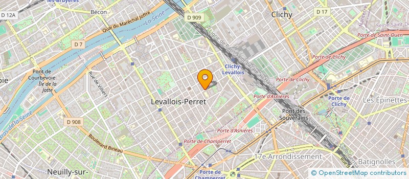 localisation de l'entreprise MONSIEUR POSADA GONZALEZ à LEVALLOIS-PERRET