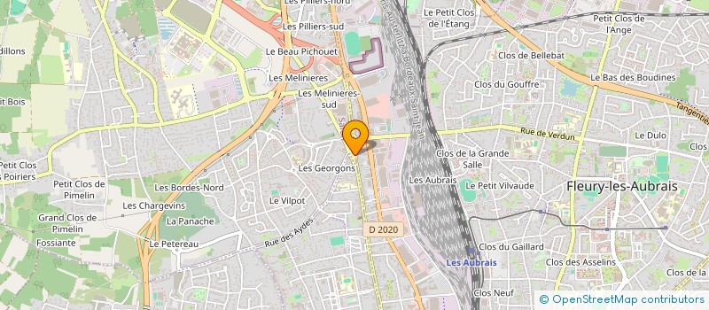 localisation de l'entreprise MONSIEUR POURCELET LEGRAND à SARAN