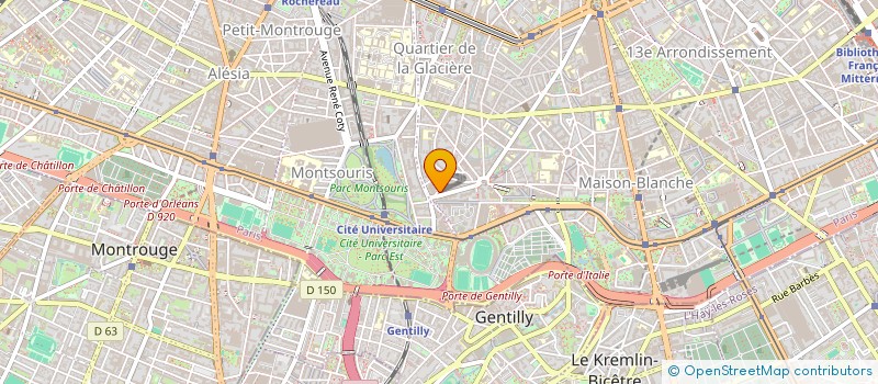 localisation de l'entreprise MONSIEUR POURIA HOSSEINPOUR  PARIS