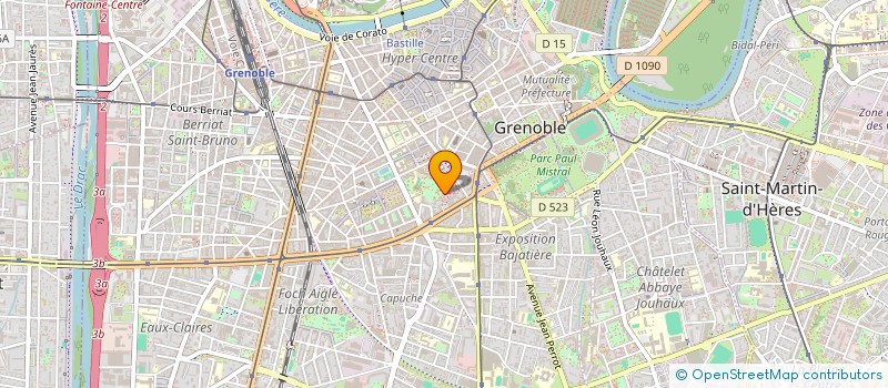 localisation de l'entreprise MONSIEUR POUYANE BAHARMAST  GRENOBLE