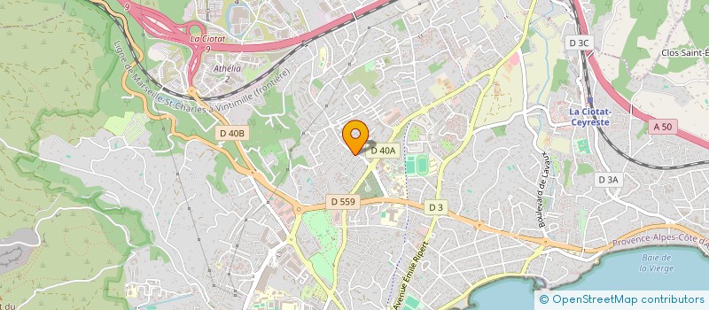 localisation de l'entreprise MONSIEUR POXAY KHOU  LA CIOTAT