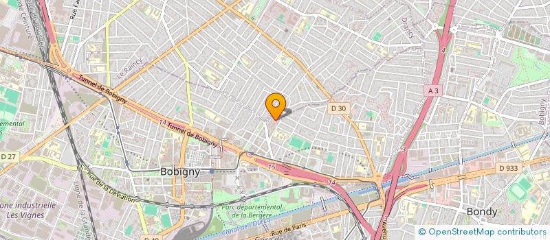 localisation de l'entreprise MONSIEUR PRABAKARAN KUMARASAMY  BOBIGNY