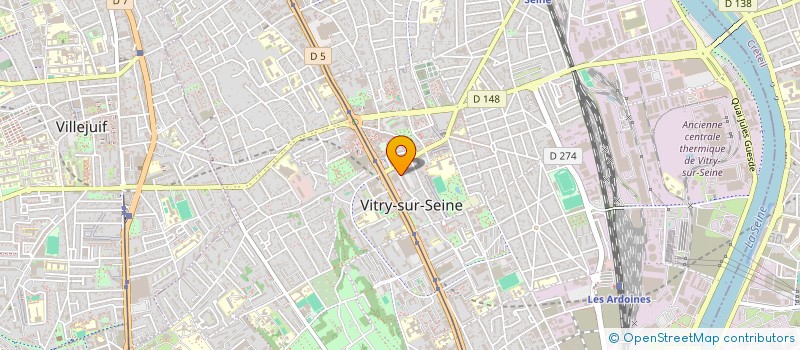 localisation de l'entreprise MONSIEUR PRABHAKAR MEKALA à VITRY-SUR-SEINE