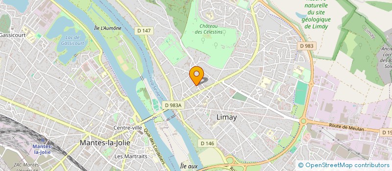 localisation de l'entreprise MONSIEUR PRABHAT SHUKLA  LIMAY