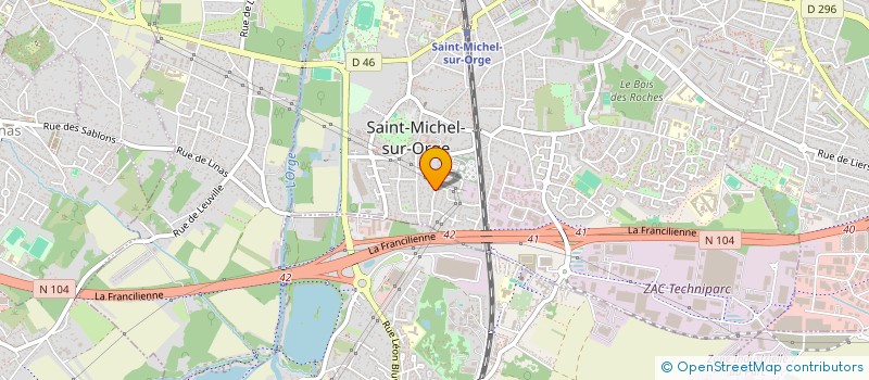 localisation de l'entreprise MONSIEUR PRADEEP DOORBEEJUN à SAINT-MICHEL-SUR-ORGE